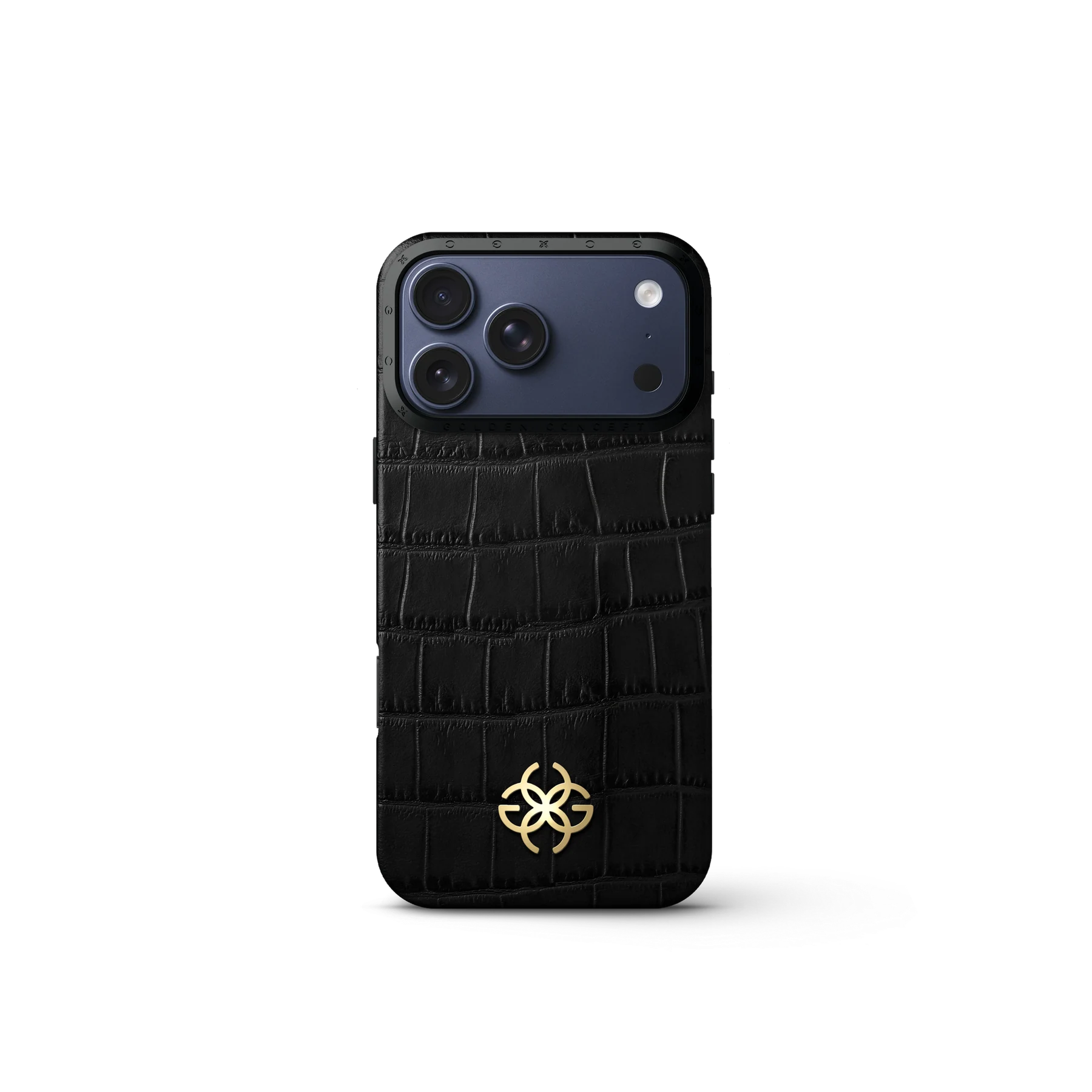 iPhone Case 18 & 17 &mdash; Embossed Croco Logo (Pro) view 3