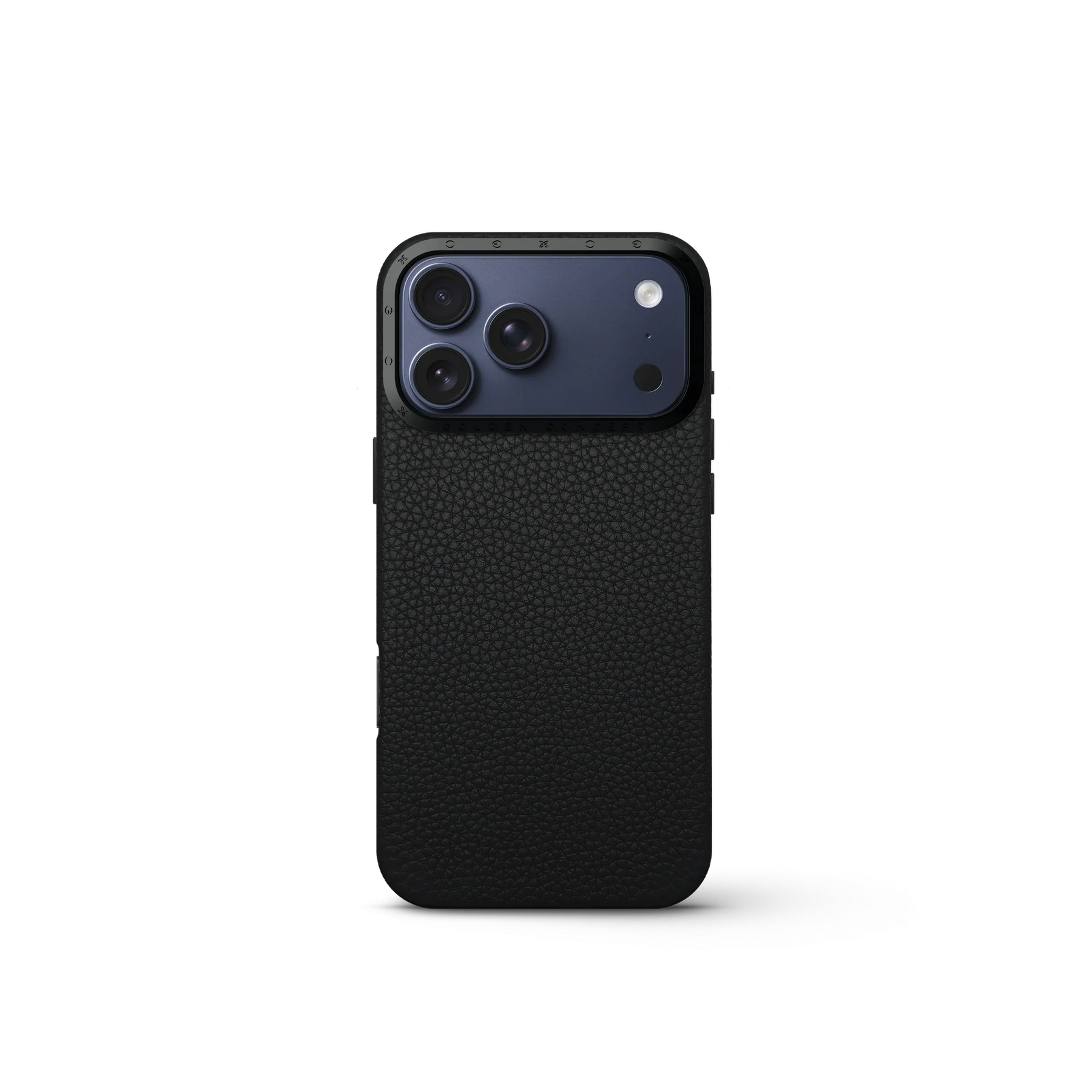 iPhone Case 18 & 17 &mdash; Full-Grain Leather Black view 3
