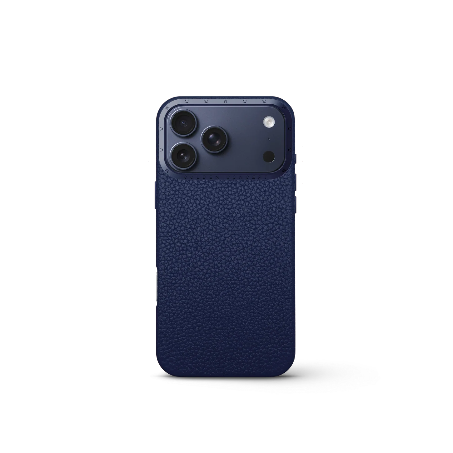 Golden Concept full-grain leather iPhone case