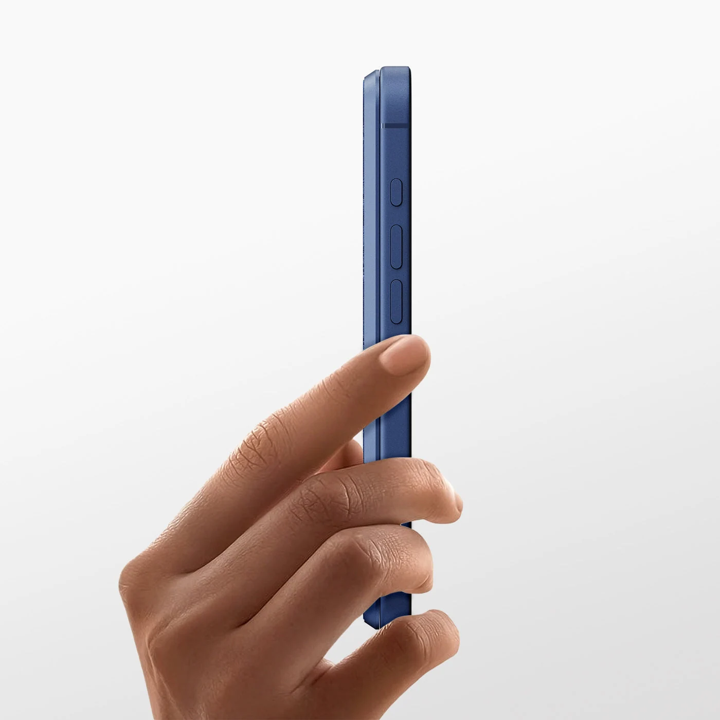 iPhone 17 Magnetic Shield &mdash; Croco Midnight Blue view 5