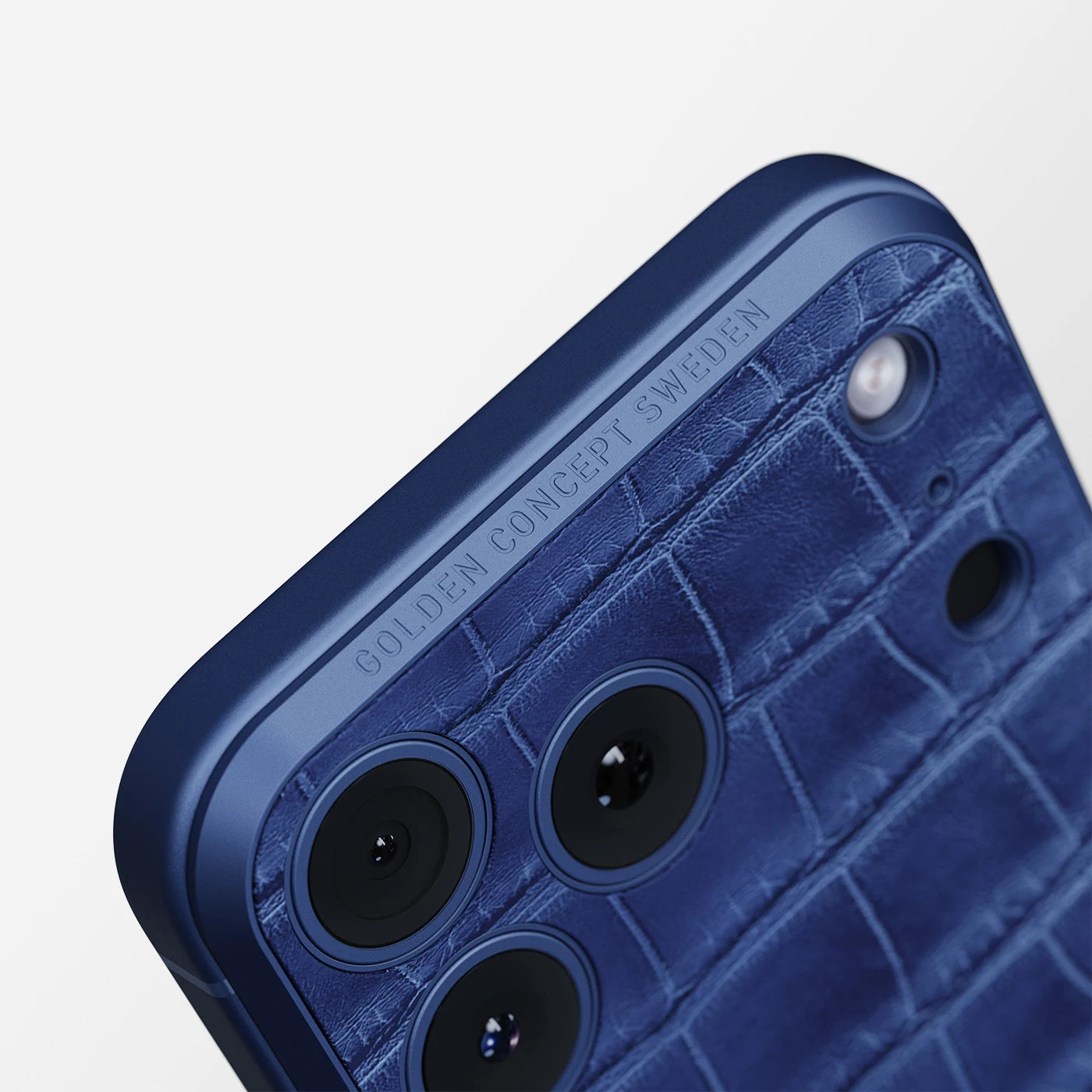 iPhone 17 Magnetic Shield &mdash; Croco Midnight Blue view 6
