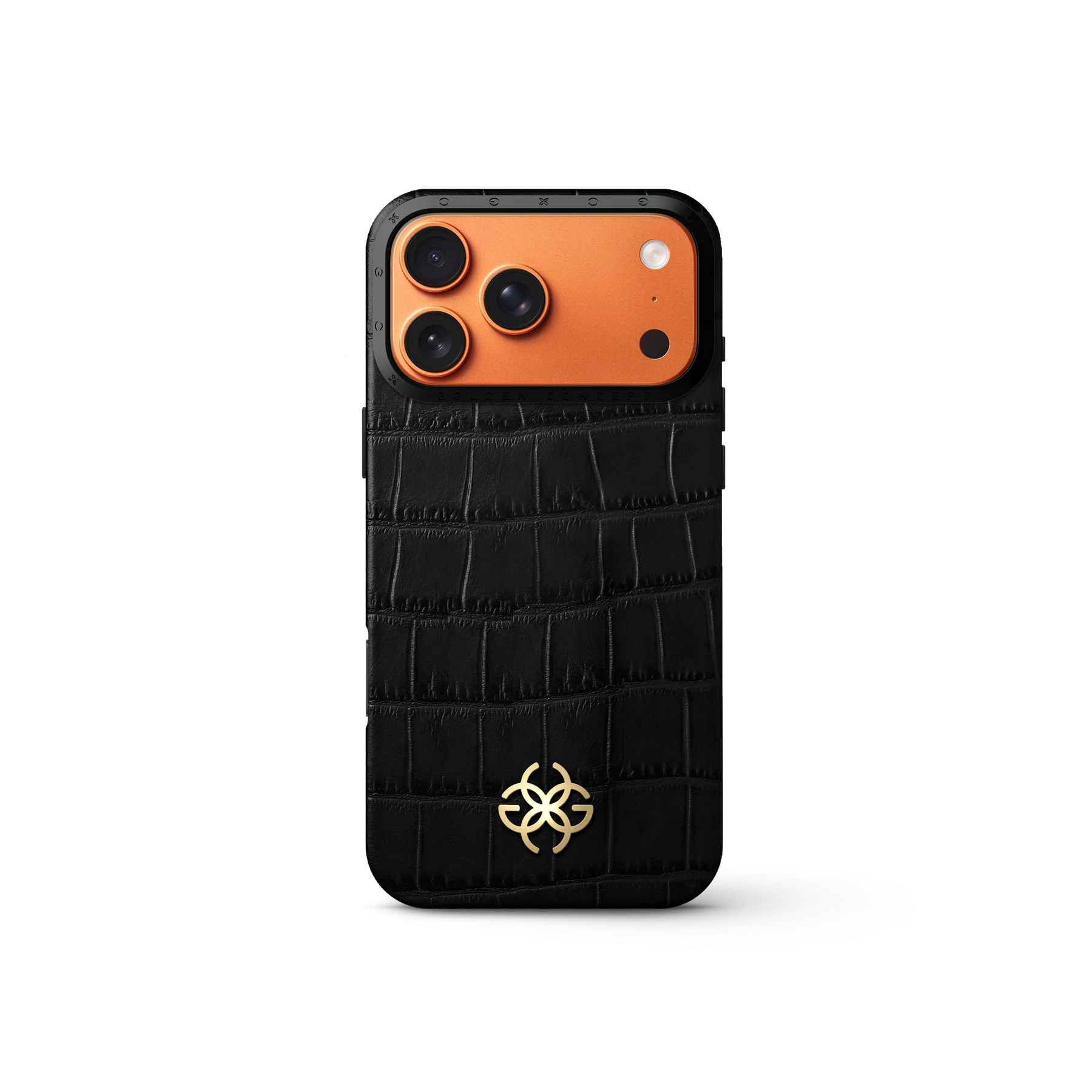 iPhone Case 18 & 17 &mdash; Embossed Croco Logo (Pro Max) view 2
