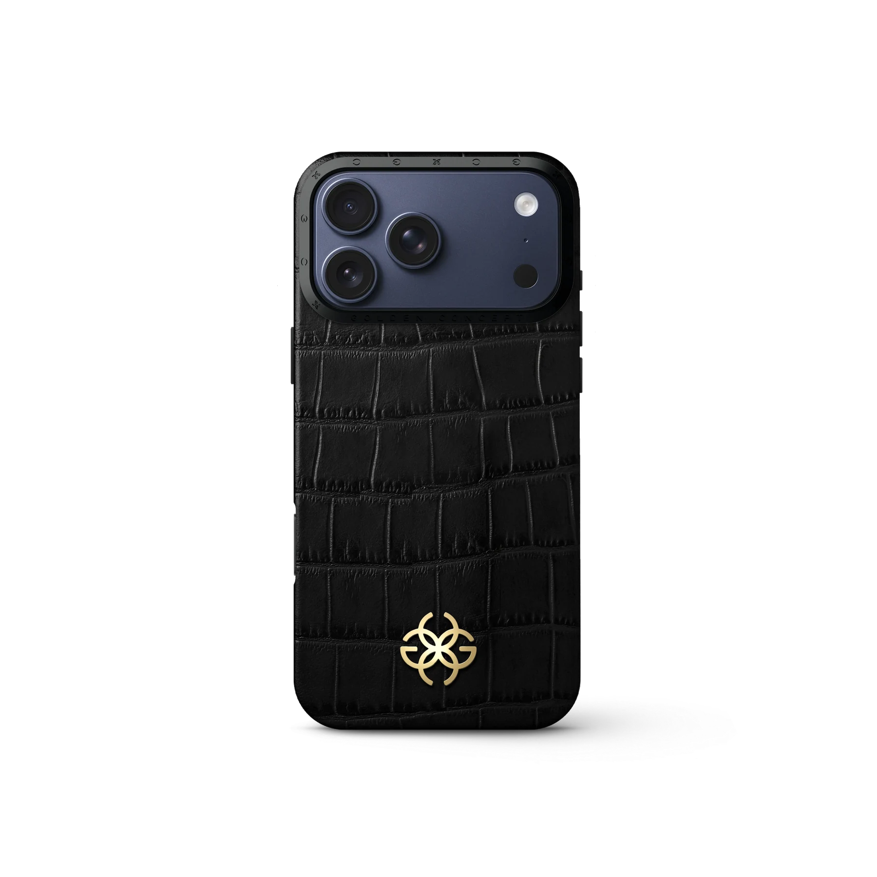 iPhone Case 18 & 17 &mdash; Embossed Croco Logo (Pro Max) view 3