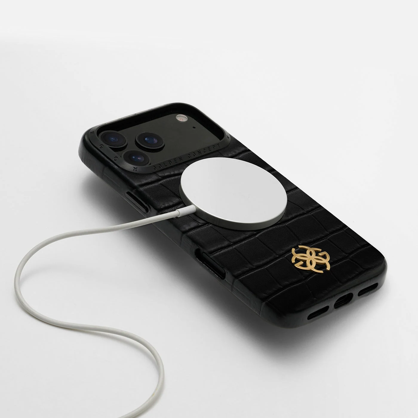 iPhone Case 18 & 17 &mdash; Embossed Croco Logo (Pro Max) view 7