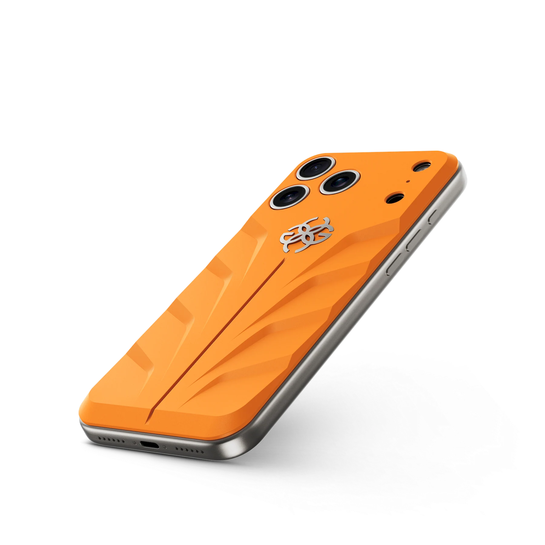 iPhone Case 18 & 17 &mdash; Racing Sport Sunset Orange (Pro Max) view 4