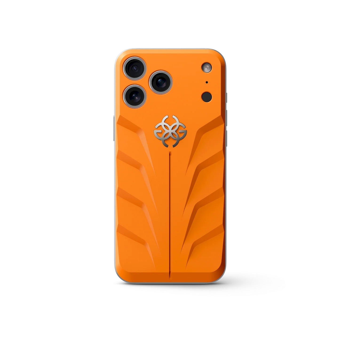 Golden Concept Racing Sport Sunset Orange Magnetic Shield