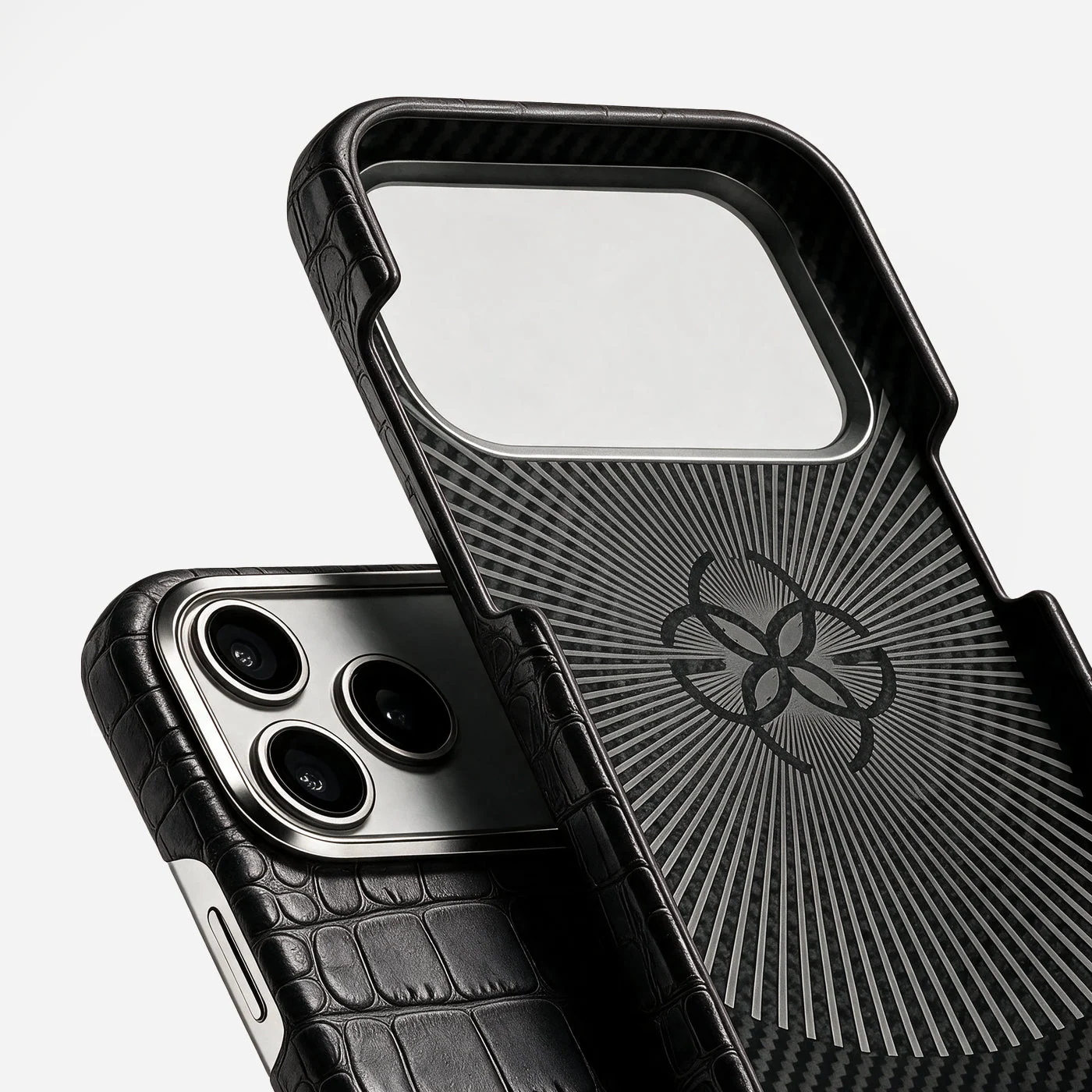 iPhone Case 18 & 17 &mdash; Alligator Black view 11