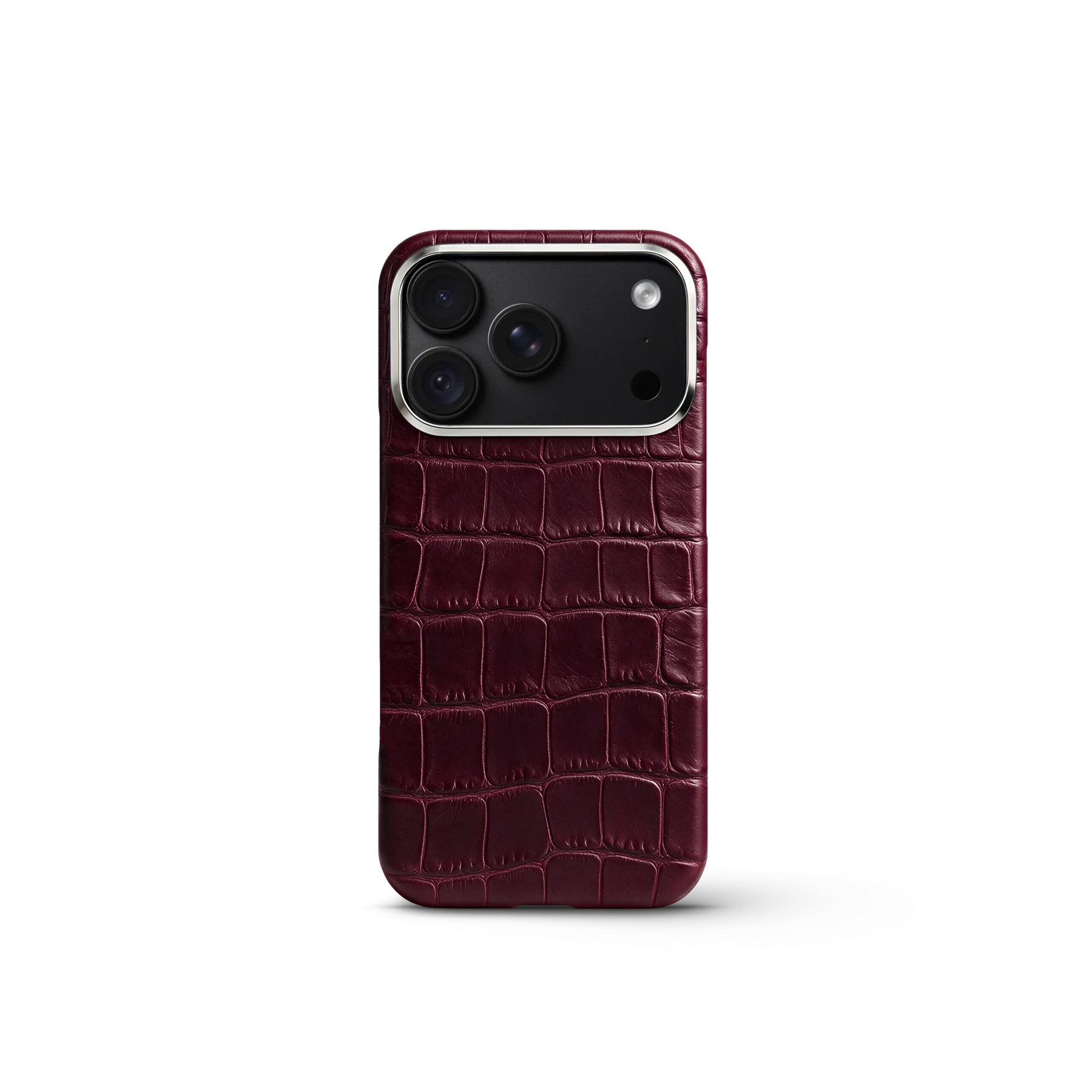 iPhone Case 18 & 17 &mdash; Alligator Burgundy view 4