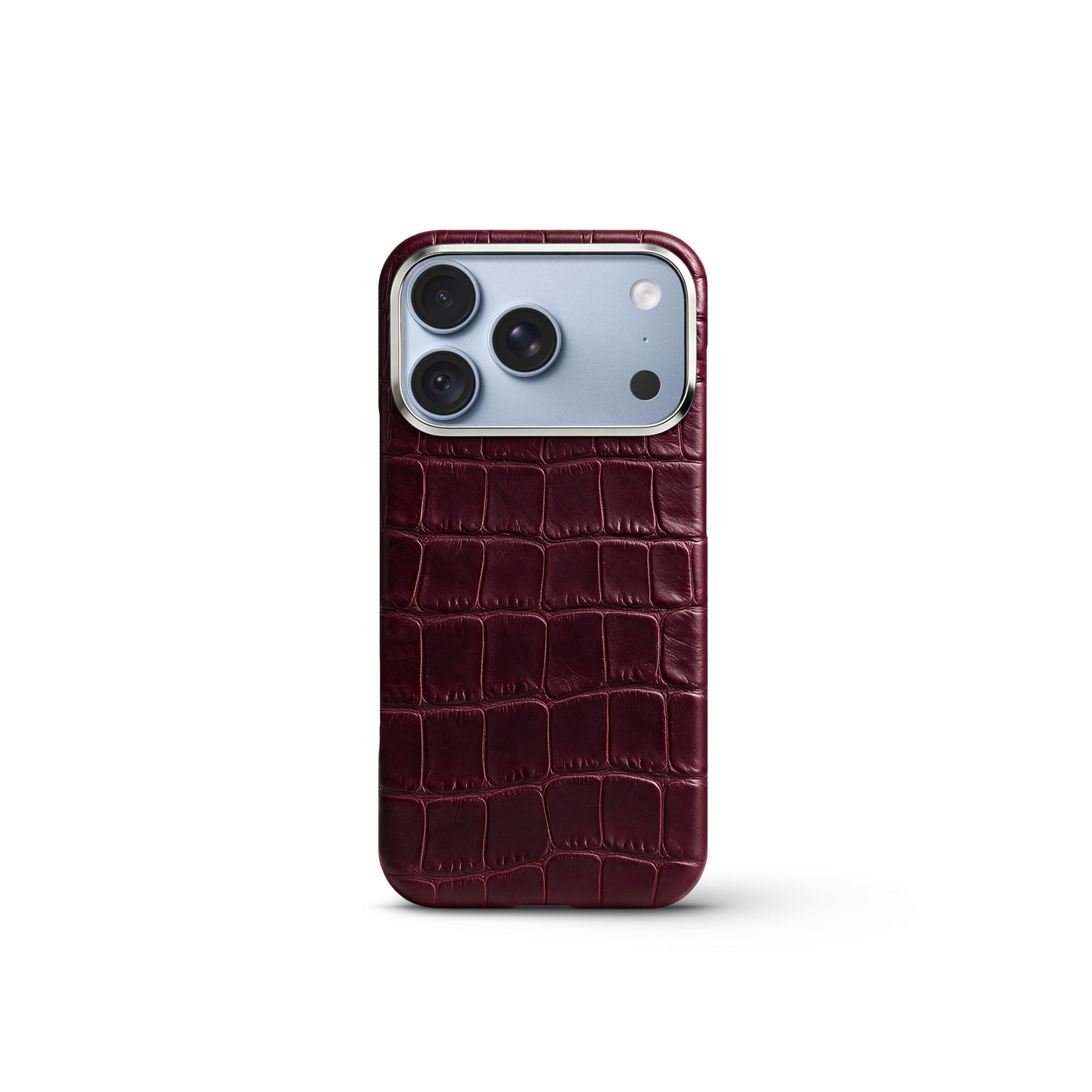 iPhone Case 18 & 17 &mdash; Alligator Burgundy view 5