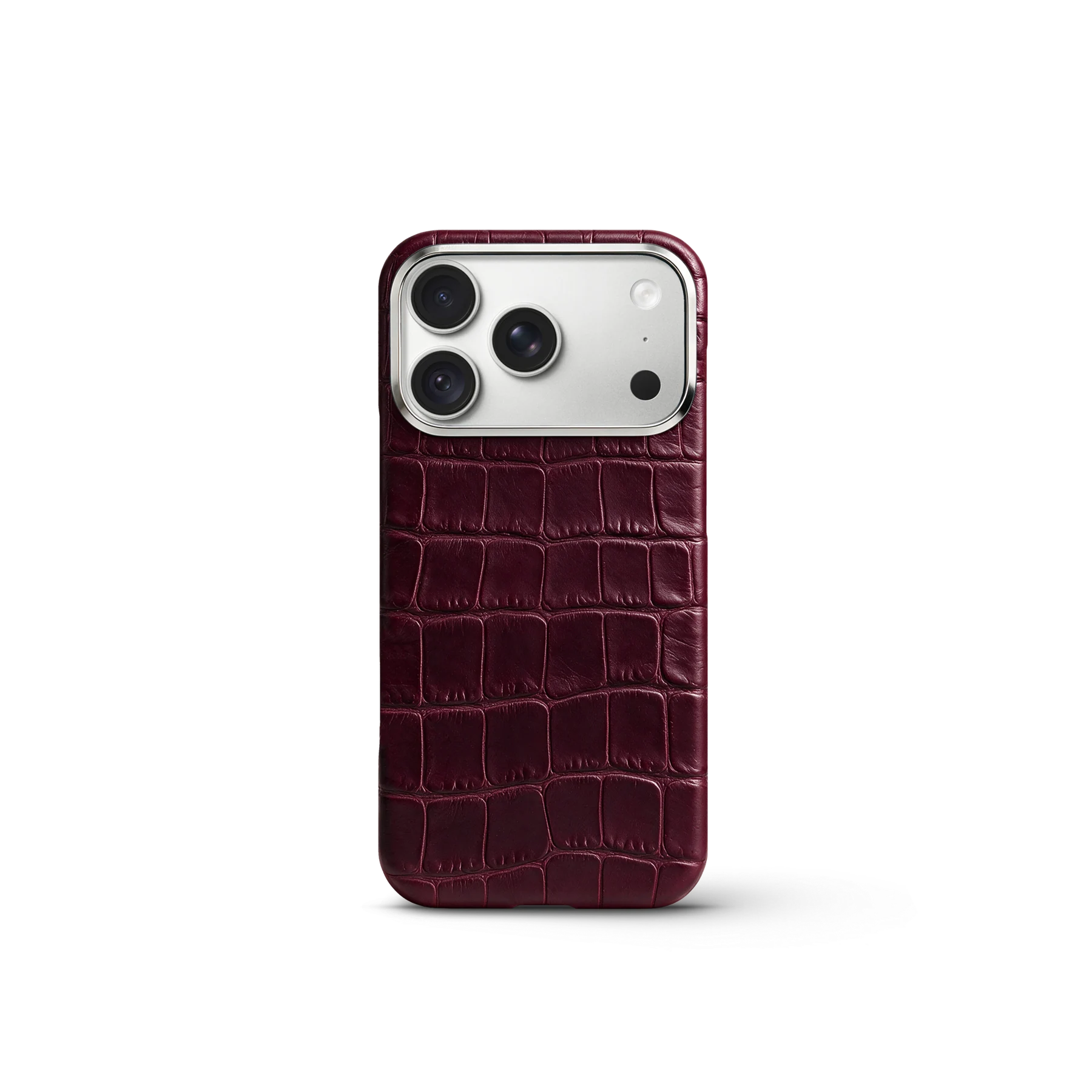 iPhone Case 18 & 17 &mdash; Alligator Burgundy view 6