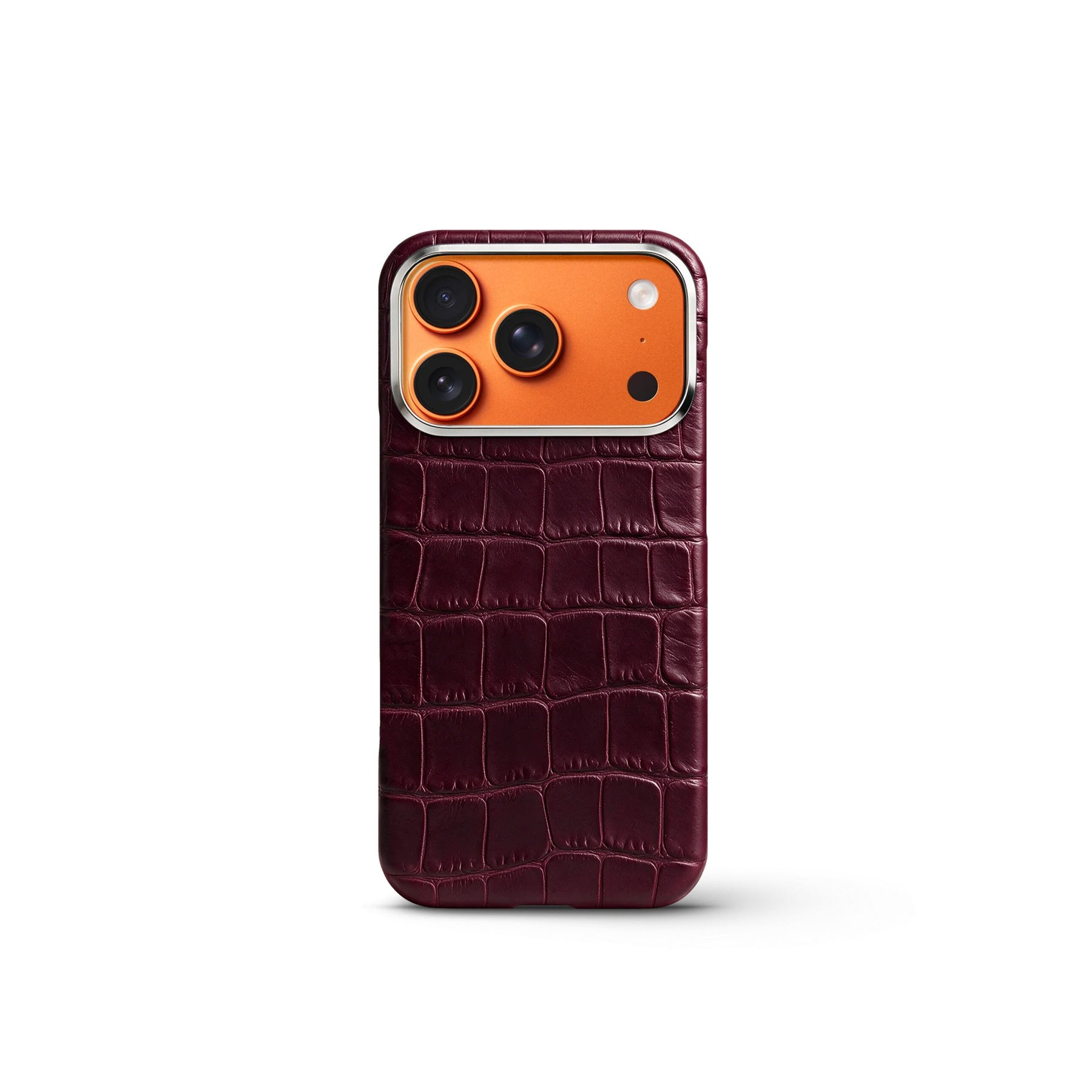 iPhone Case 18 & 17 &mdash; Alligator Burgundy view 8