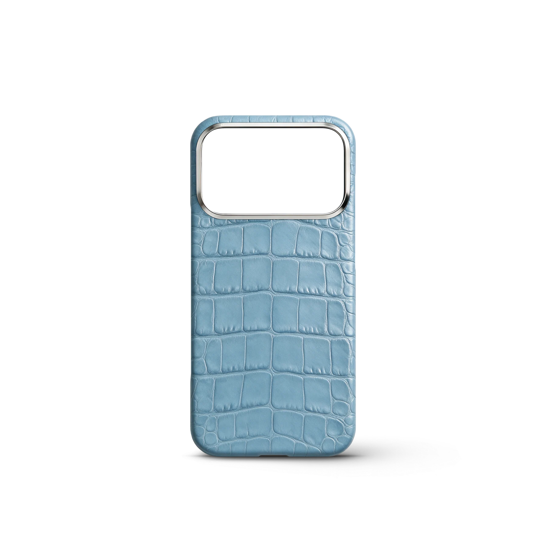 iPhone Case 18 & 17 &mdash; Alligator Light Blue