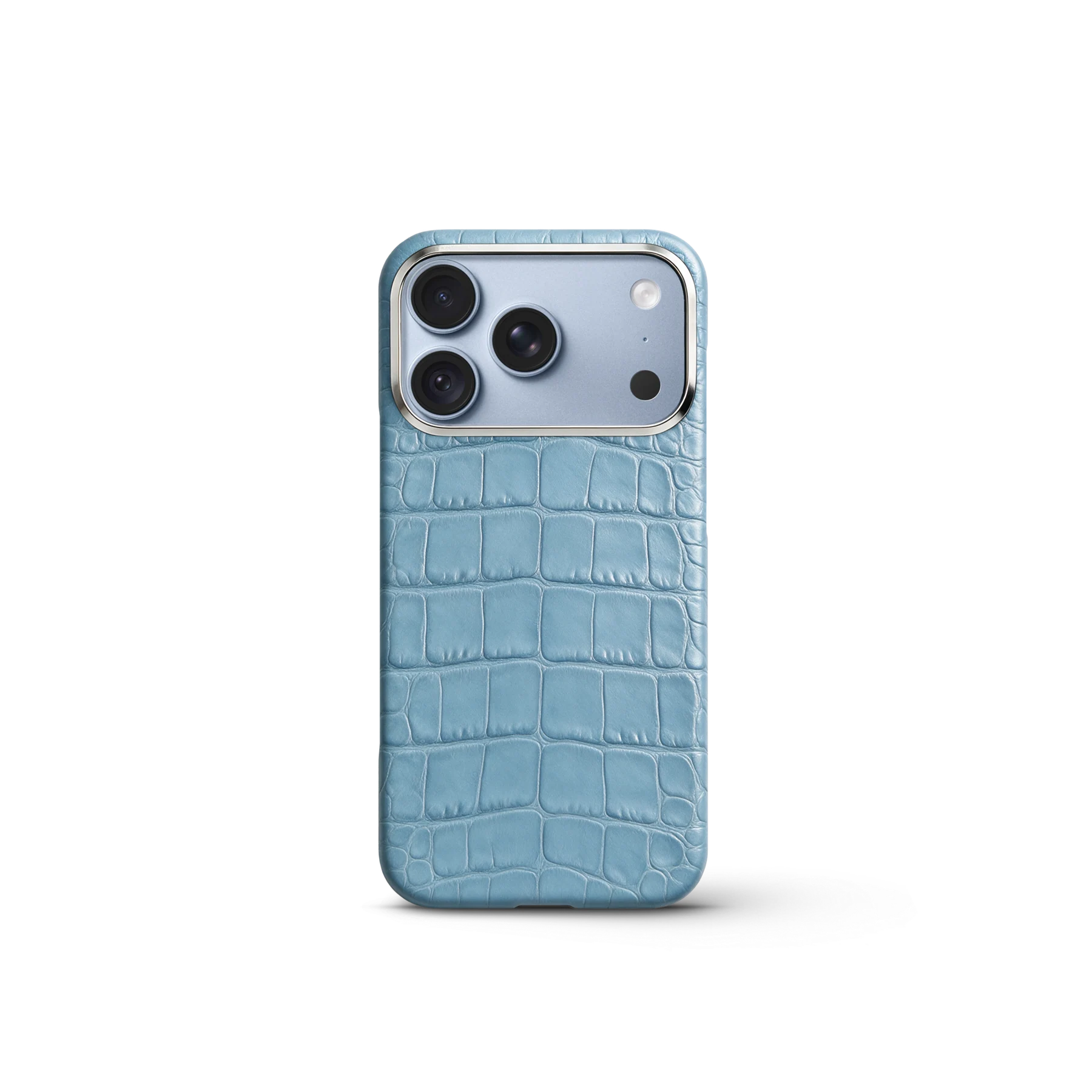 iPhone Case 18 & 17 &mdash; Alligator Light Blue view 2