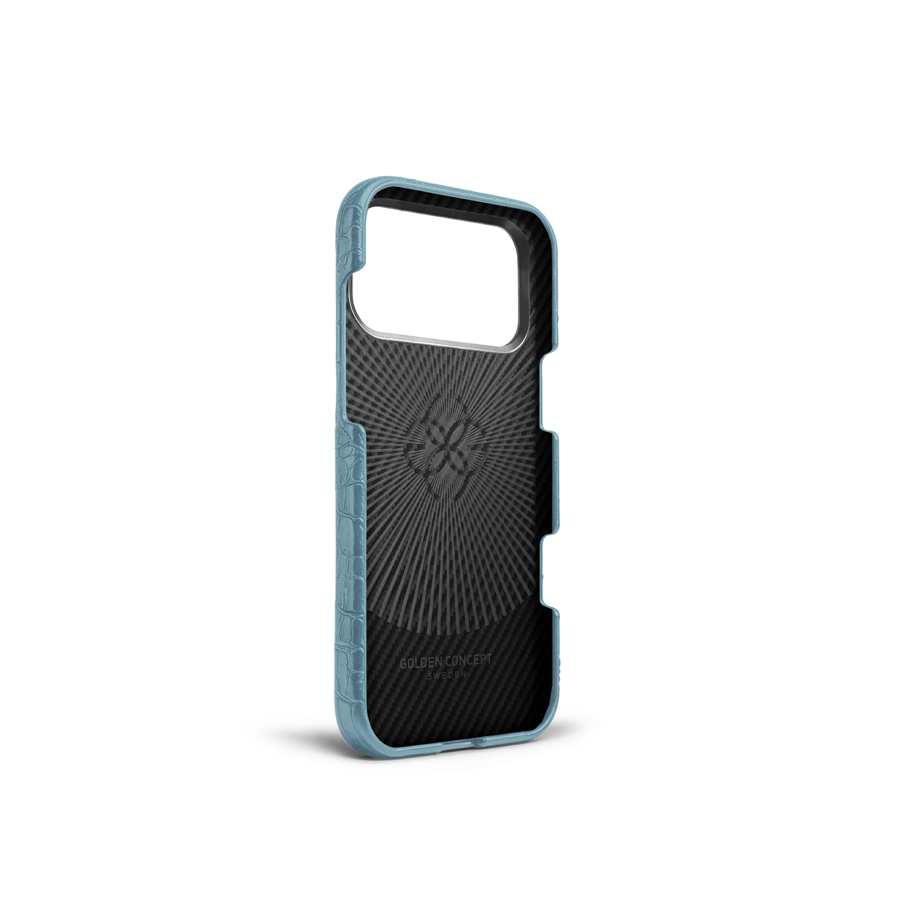 iPhone Case 18 & 17 &mdash; Alligator Light Blue view 3