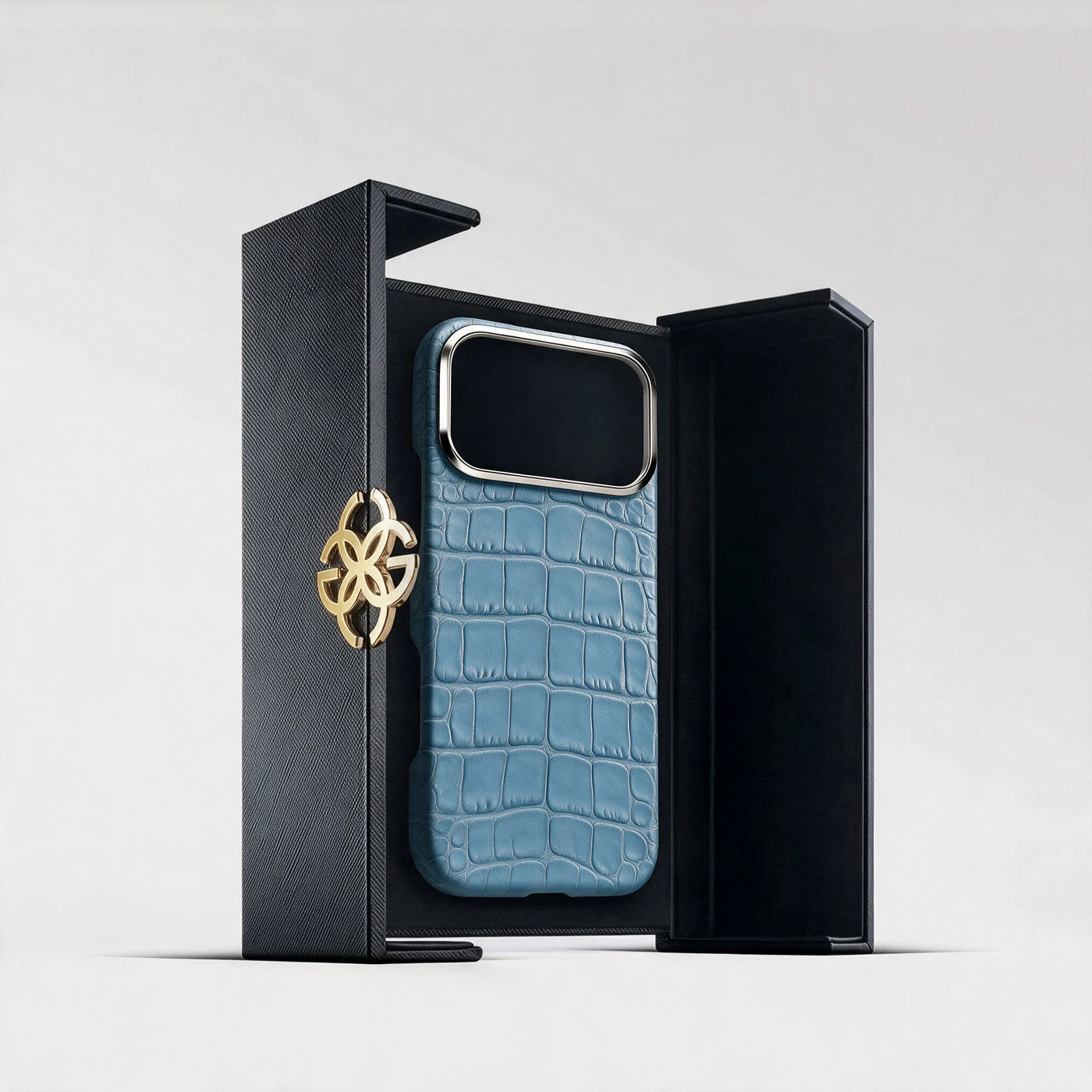 iPhone Case 18 & 17 &mdash; Alligator Light Blue view 14