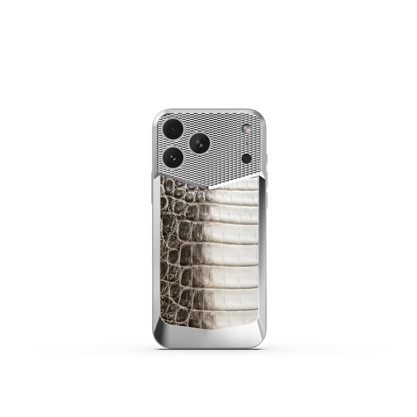 iPhone 18 EV Magnetic Shield &mdash; Himalaya Crocodile