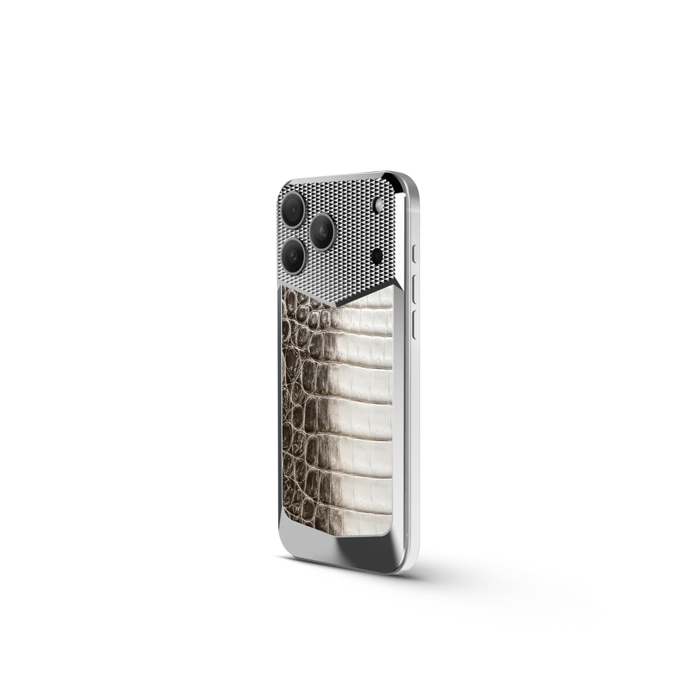 iPhone 18 EV Magnetic Shield &mdash; Himalaya Crocodile view 2