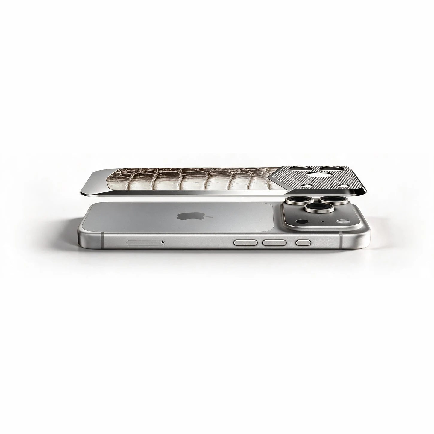 iPhone 18 EV Magnetic Shield &mdash; Himalaya Crocodile view 4
