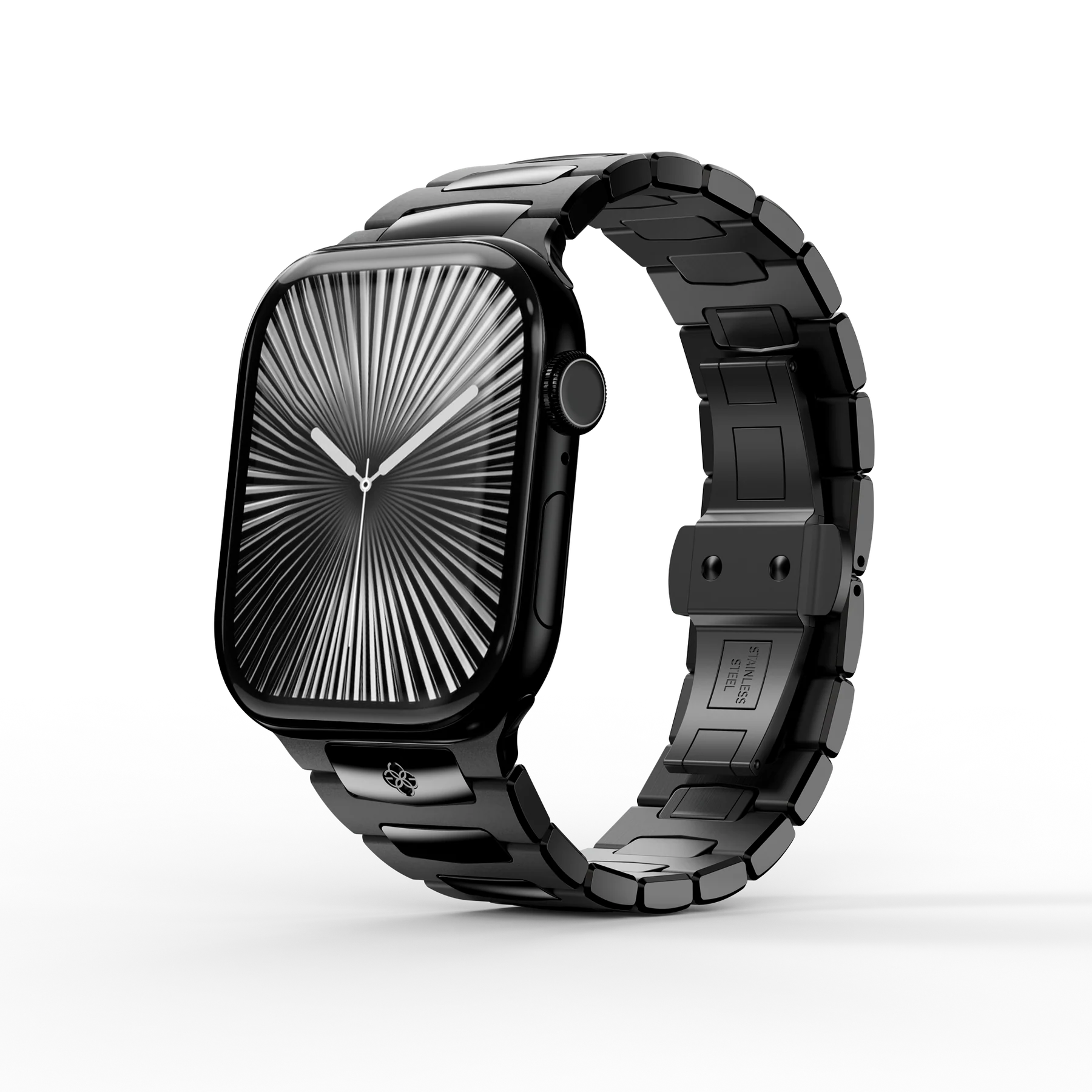 Apple Watch Strap &mdash; Royal II Black view 7