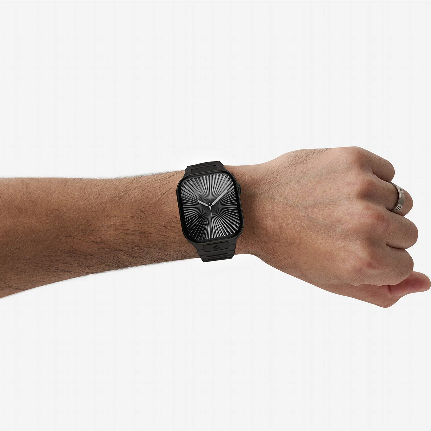 Apple Watch Strap &mdash; Royal II Black view 11