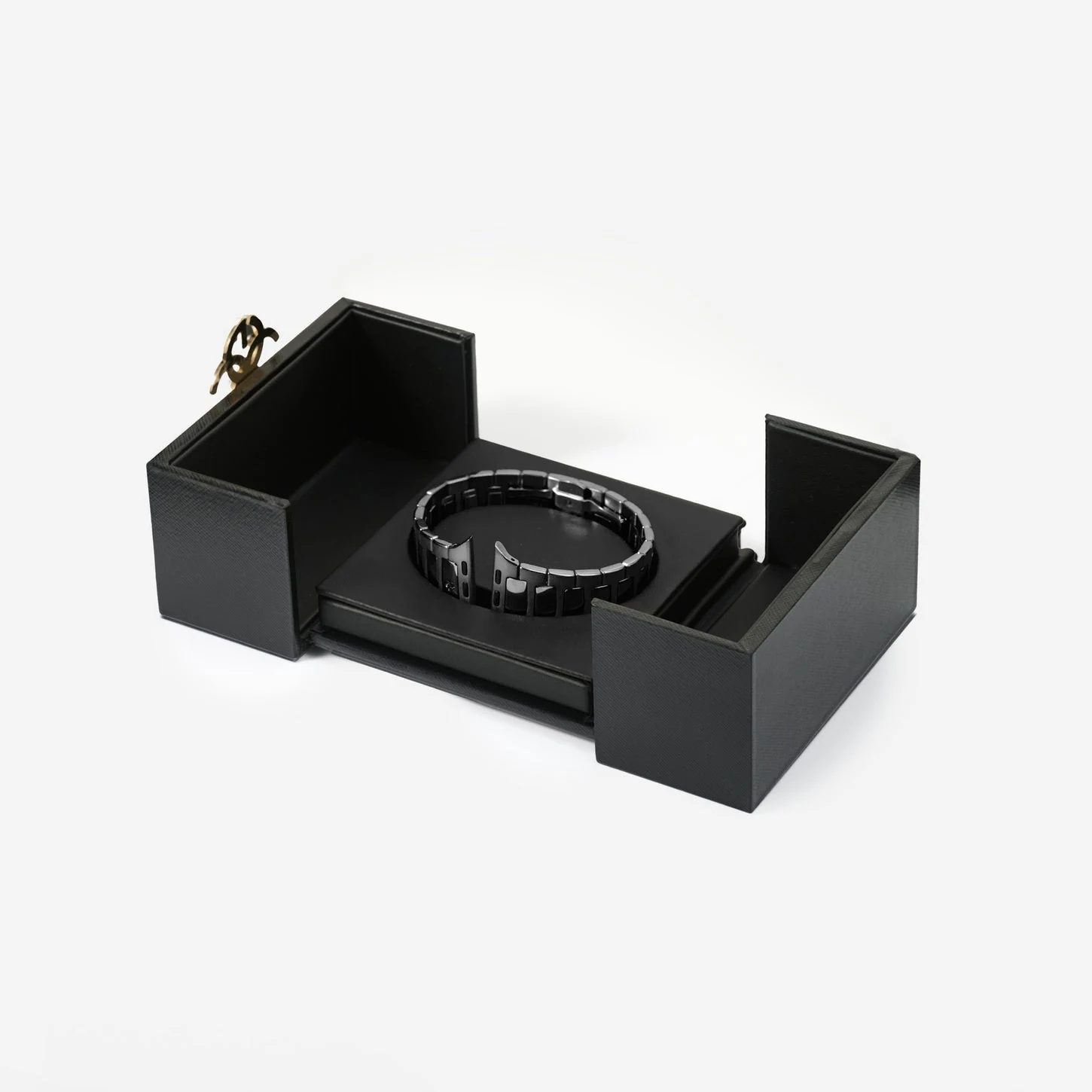 Apple Watch Strap &mdash; Royal II Black view 12