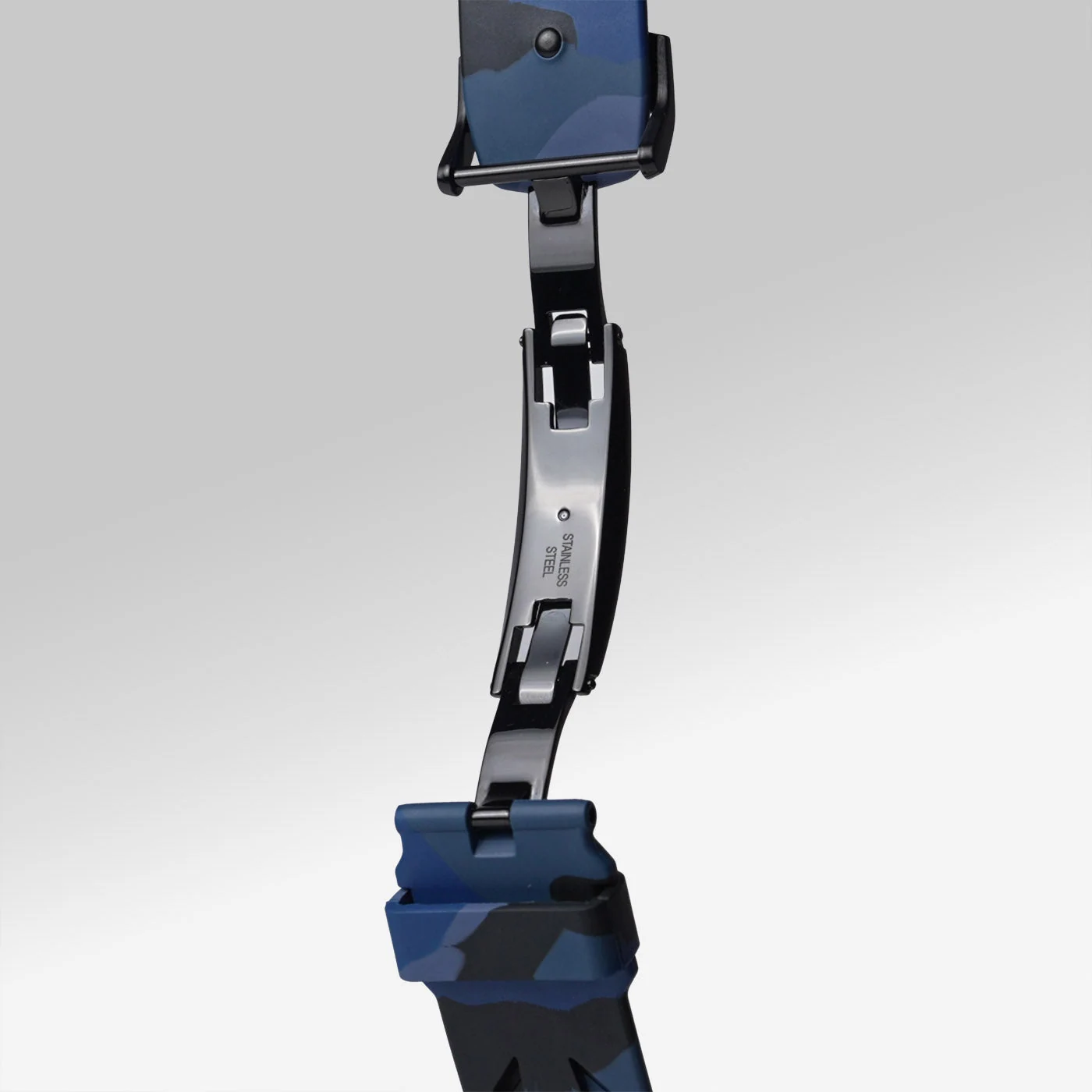 Apple Watch Strap &mdash; Racing Sport Midnight Camouflage view 4
